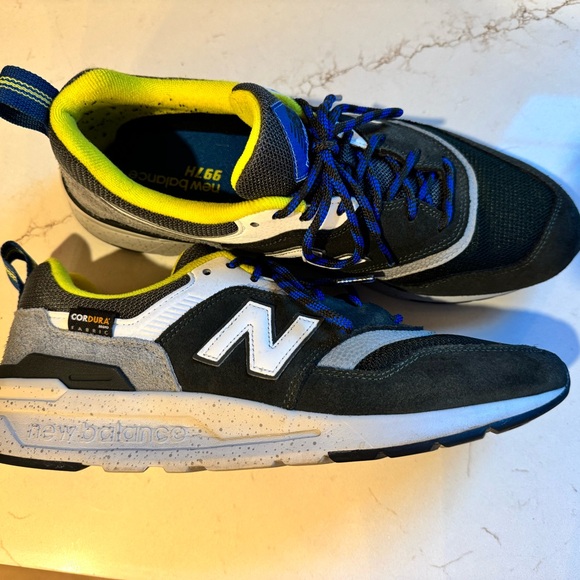 Balance 997H Suede/Cordura Men’s  10.5 Green Yellow Dark Gray - Picture 4 of 9